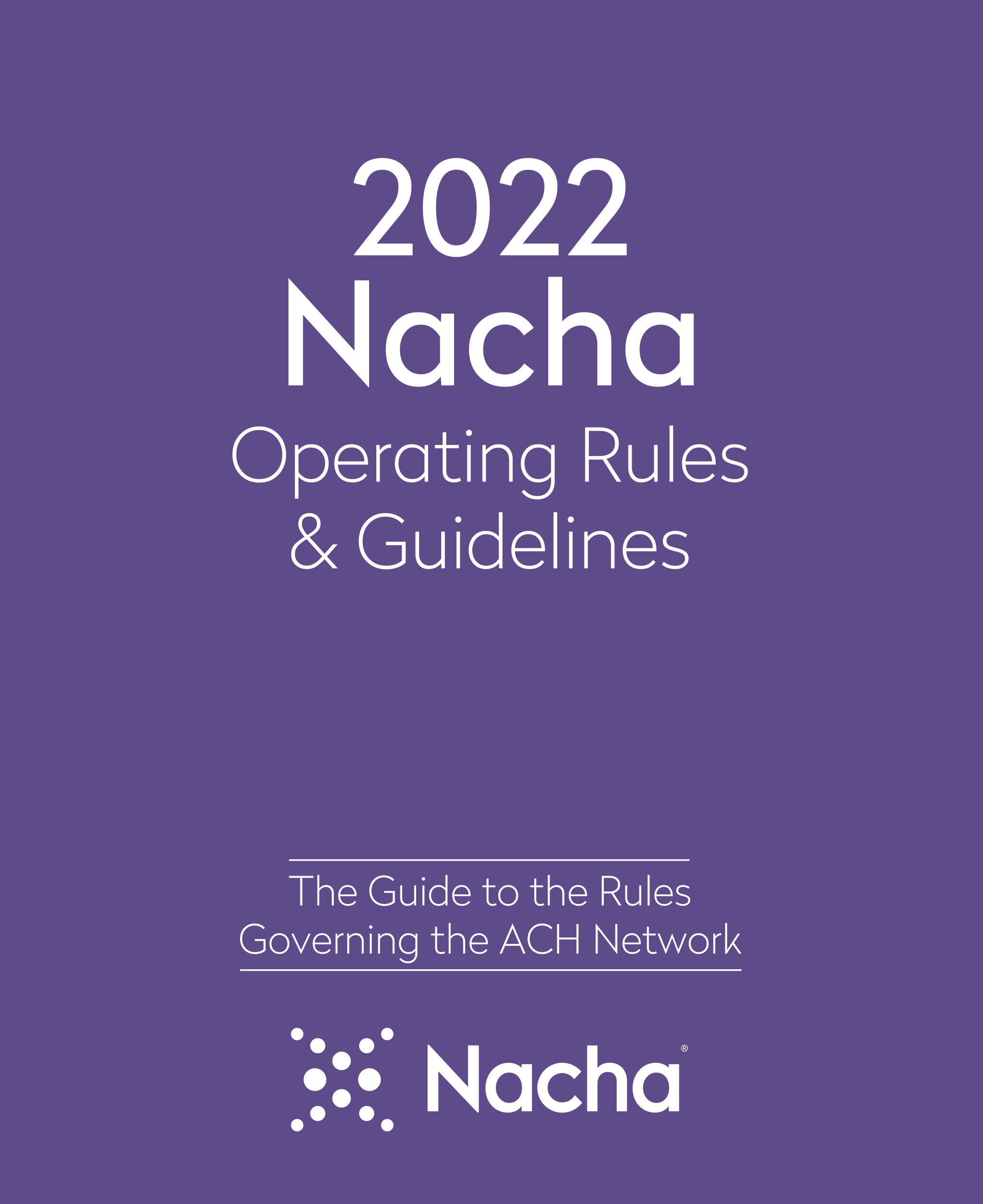 Rule book cover